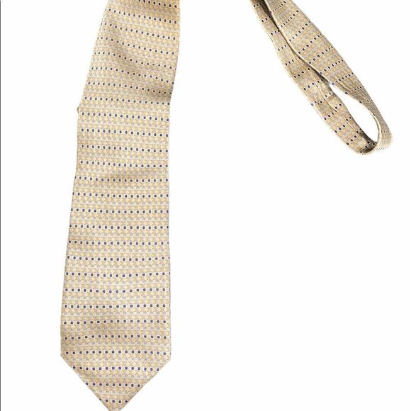 Men's NEO Bill Blass Chinese Silk Neck Tie - Picture 2 of 7